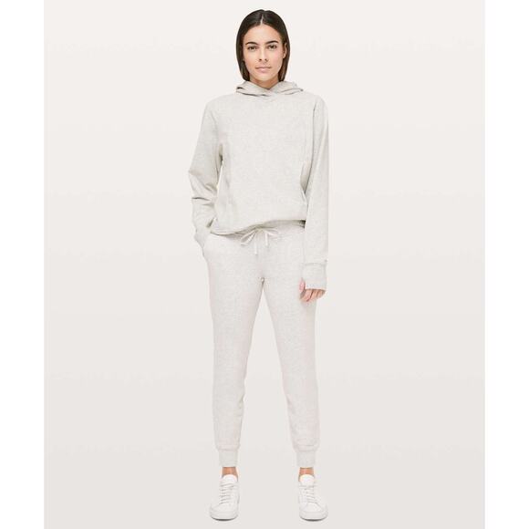 Lululemon Warm Down Jogger II 28" Heathered Core Ultra Light Grey - 8 - Picture 5 of 5